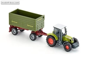 BRAND NEW - SIKU - 1634 - TRACTOR WITH 2-AXLED TRAILER - GREAT GIFT IDEA - Picture 1 of 1