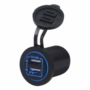 Cargador Coche y Moto Coche 5V 4.8A Teléfono Móvil USB - Imagen 1 de 12