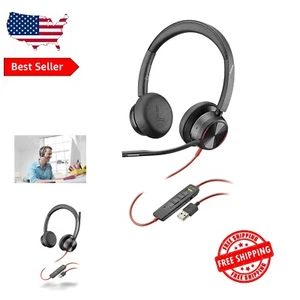 Comfort-Driven Wired Headset with Retractable Cable and Active Noise Control - Picture 1 of 4