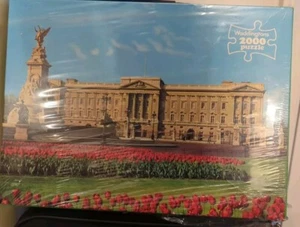 Vintage Buckingham Palace London House of Games 2000 Piece Puzzle Waddingtons - Picture 1 of 3