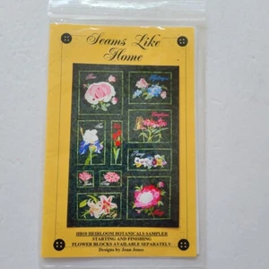 Heirloom Botanicals Sampler Starting & Finishing ONLY Seams Like Home HB10 - Picture 1 of 3
