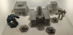 Town Set Hexagonal 6mm Terreno ENVÍO RÁPIDO|Miniatura Wargaming Alternativa - Imagen 1 de 1