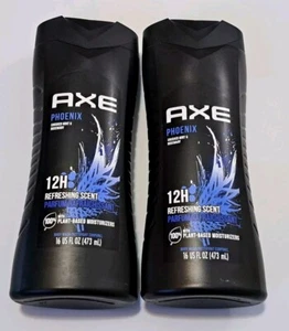 NEW Axe Men's Phoenix Crushed Mint & Rosemary 12H Body Wash 16 Oz (Pack of 2) - Picture 1 of 2