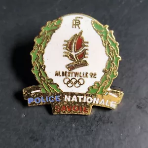 1992 ALBERTVILLE POLICE NATIONALE SAVOIE OLYMPIC PIN - Bild 1 von 2