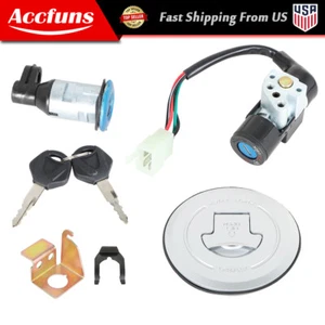 Interruptor de encendido de tapa de gas combustible llave de bloqueo de asiento para Honda Grom 125 MSX125 2014-2015 - Imagen 1 de 21