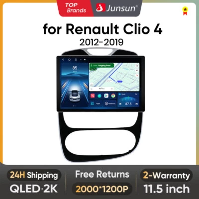 Für Renault Clio 4 2017-2019 128G Android 13 Autoradio CarPlay GPS Navi RDS BT - Bild 1 von 4