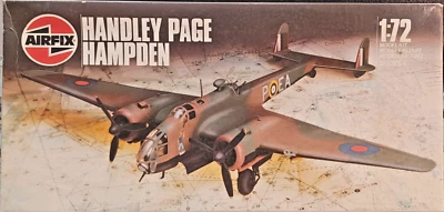 AIRFIX Handley Page HAMPDEN scala   1:72 , vintage kit 1986 - Immagine 1 di 3