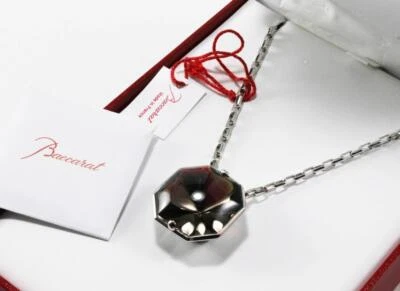 БАККАРА ВОСЬМИУГОЛЬНИК L-ИЛЛЮСТРАЦИЯ ТУМАН КРИСТАЛЛ 925 ПРОБЫ ОЖЕРЕЛЬЕ КУЛОН - Изображение 1 из 4