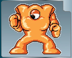 YELLOW DEVIL Sprite von Mega Man Vinyl Aufkleber #1 Auto LKW Laptop Sticker - Bild 1 von 1