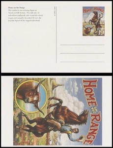 USA3 #UX178 U/A TARJETA PRIMER DÍA no FDC Legend of the West Home Range - Imagen 1 de 1