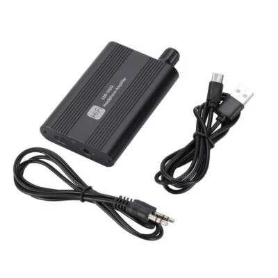 HiFi Kopfhörer Verstärker, tragbarer 3,5mm Ohrhörerverstärker Impedanz 16-300Ω - Bild 1 von 4