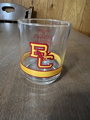 1989 BC Boston College Eagles Ten Years of Big East Basketball Getty Glass Cup Cover