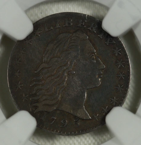 1795 Flowing Hair Half Dime. 05. NGC XF45 Cover