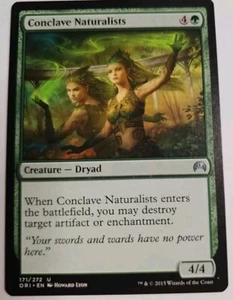MTG Magic The Gathering Card Conclave Naturalists Creature Dryad Green Magic Ori - Picture 1 of 2