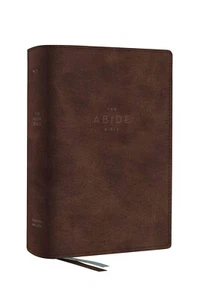 The NET Abide Bible Leathersoft Brown Comfort Print BRAND NEW in Shrink Wrap!!! - Picture 1 of 4