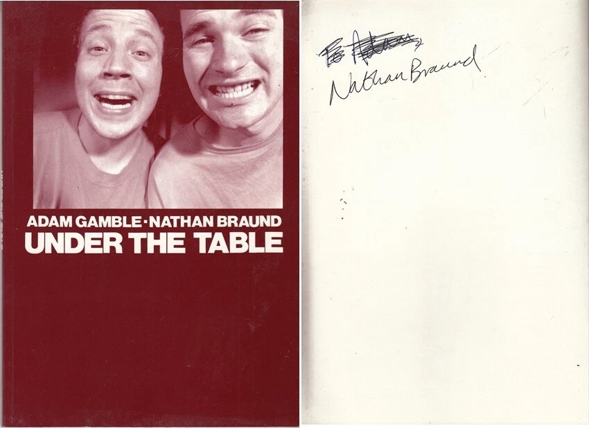 Under the Table - Nathan Braund - Under the Table - SIGNED - Good - Paperback - Image 1 of 1