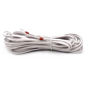 Bose-Doppeltes blankes Kabel Lautsprecherkabel Draht Weiß 20 Fuß/6 m  - Bild 1 von 3