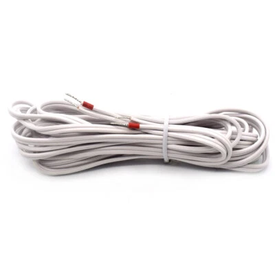 Bose-Doppeltes blankes Kabel Lautsprecherkabel Draht Weiß 20 Fuß/6 m  - Bild 1 von 3