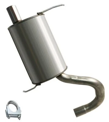 Silenciador de escape de acero inoxidable Direct-fit se adapta a: Chrysler PT Cruiser 2001-2010 2,4 L Foto 1 de 4