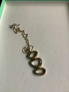 Vintage Sterling silver Pendant with Chain Necklace Dropper Marked 925 - Picture 1 of 4
