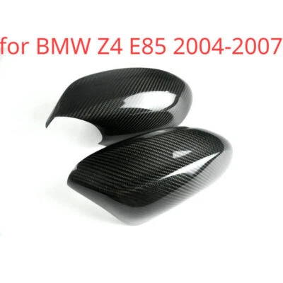Пара чехлов на зеркала из углеродного волокна для BMW Z4 E85 2004 2005 2006 2007 - Изображение 1 из 4
