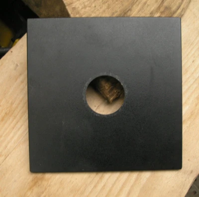 Horseman Sinar F & P fit  metal lens board panel with  copal 0 34.6mm  hole - Image 1 of 2