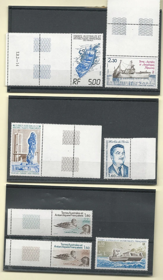 French Southern & Antarctic Territory Scott # 99-104 MNH  FREE USA SHIPPING - Image 1 of 1