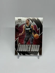 2023-24 Mosaic Thunder Road Tyrese Haliburton No 18 Pacers - Picture 1 of 3