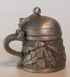 Dé à coudre étain Thimble - LA CHOPE A BIERE - Imagen 1 de 1