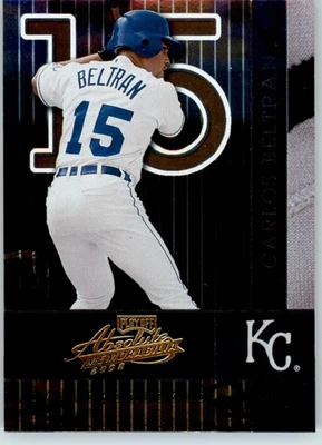 Carlos Beltran - 2002 Playoff Absolute Memorabilia - #68 - Baseball - Image 1 of 2