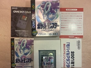 Cartucho Pokemon Cristal GameBoy Color Usado Japonés Auténtico Nintendo NTSC-J - Imagen 1 de 16