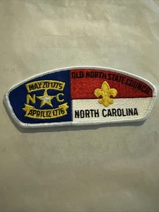 Antiguo Consejo Estatal del Norte CSP Carolina del Norte 20 de mayo de 1775-12 de abril de 1776 BSA - Imagen 1 de 3