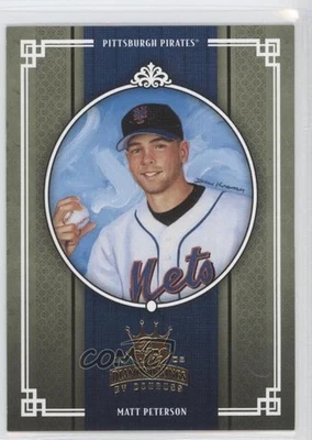 2005 Donruss Diamond Kings DK Challenge Matt Peterson #260 - Image 1 of 2