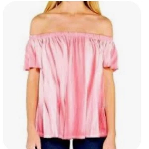 Free People Movement pink tie dye off the shoulder top womens L NEW flowy - Picture 1 of 10