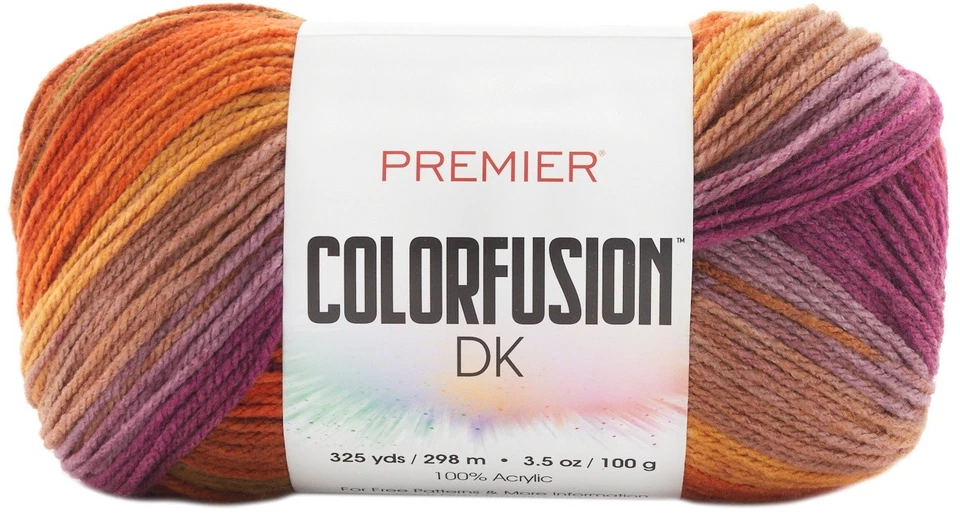 Premier Colorfusion DK Yarn-Autumn Sky - 3 Pack - Image 1 of 1
