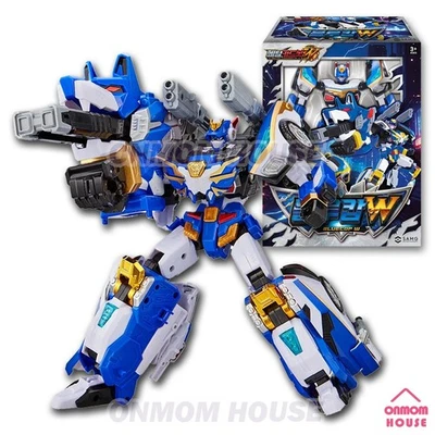 Metal Cardbot W BLUECOP W Transforming Patrol Car Robot Korean Toy 2025 - Image 1 of 4