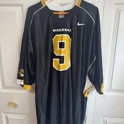 Missouri Tigers Mizzou #9 Nike Team Football Jersey Black Mens XXL - Image 1 of 4