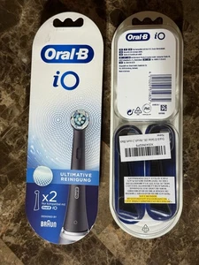 Oral-B iO Testine di Ricambio per Spazzolino Ultimate Clean ~ 4 Pezzi Total Black - Foto 1 di 1