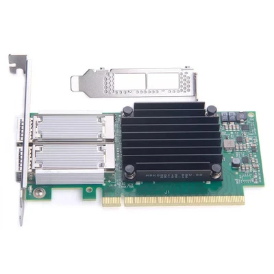 New Mellanox MCX456A-ECAT 2 Ports ConnectX-4 VPI 100GbE QSFP28 PCIe NIC MCX456A - Image 1 of 4
