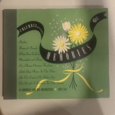 Al Goodman, 78 rpm Album(4), V, Memories, C-62 - Image 1 of 4