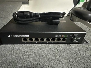 Commutateur Ethernet Ubiquiti Networks EdgeSwitch 8 ports montable en rack (pièces seulement) - Photo 1/7