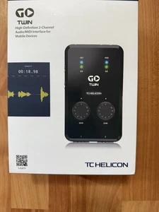Go Twin TC Helicon High Def 2-Channel Audio MIDI Interface iPhone iPad - Picture 1 of 7