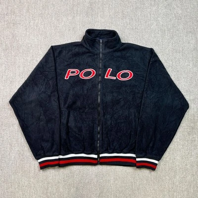 Polo Sport Ralph Lauren Chaqueta Bomber Chándal Top Spellout Vintage Texturizado XL Foto 1 de 4