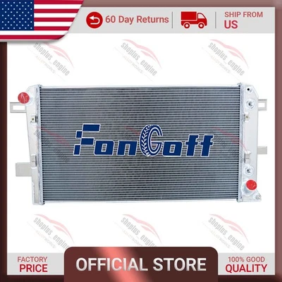 3~Core Aluminum Radiator for 01-05 Chevrolet Silverado 2500 3500 Duramax 6.6L - Image 1 of 4