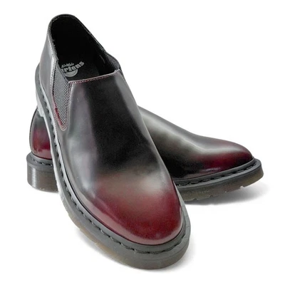 Dr. Martens Louis Arcadia Cherry Red Slip-On Leather Shoes UEU 43 / US 10 (0561) - Image 1 of 4