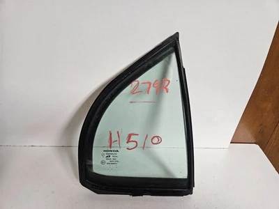 Acura TL 1999-2003 puerta trasera derecha ventana ventilación vidrio OEM, 279-56834 Foto 1 de 3