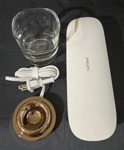 Philips Sonicare Diamond Clean Glass Cup Gold Base de carga Estuche de carga Nuevo - Imagen 1 de 7