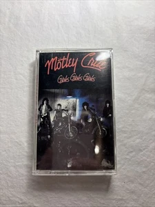 Motley Crue "Girls Girls Girls" 1987 Audio Cassette Tape  - Picture 1 of 3