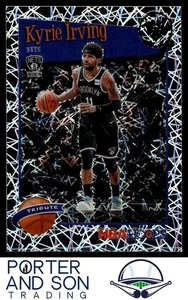 Kyrie Irving Prizms Silver Laser 2019-20 Hoops Premium Stock #290 Brooklyn Nets - Picture 1 of 2