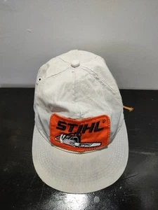 VTG 90s K Products Stihl  SnapBack Hat Cap - Lite Grey - Picture 1 of 9